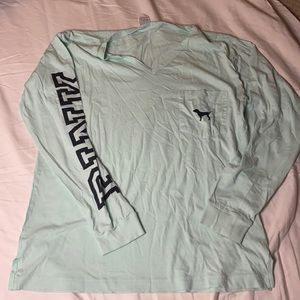 Mint long sleeved shirt